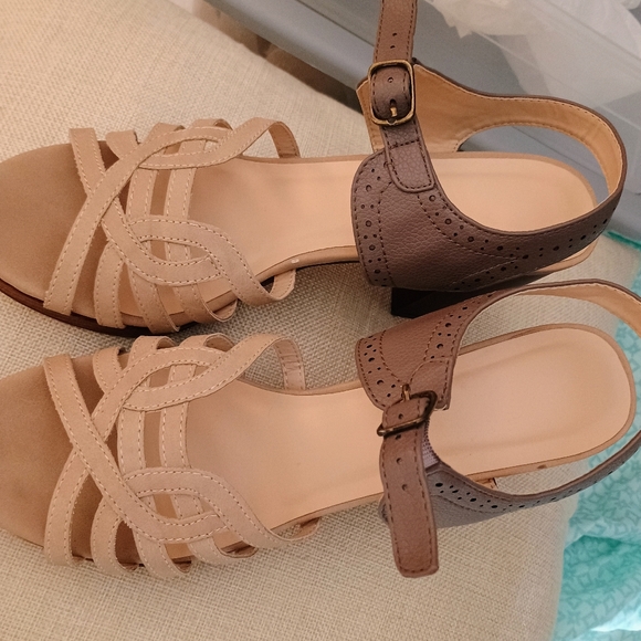 Block Heel platform Sandals - Picture 3 of 6